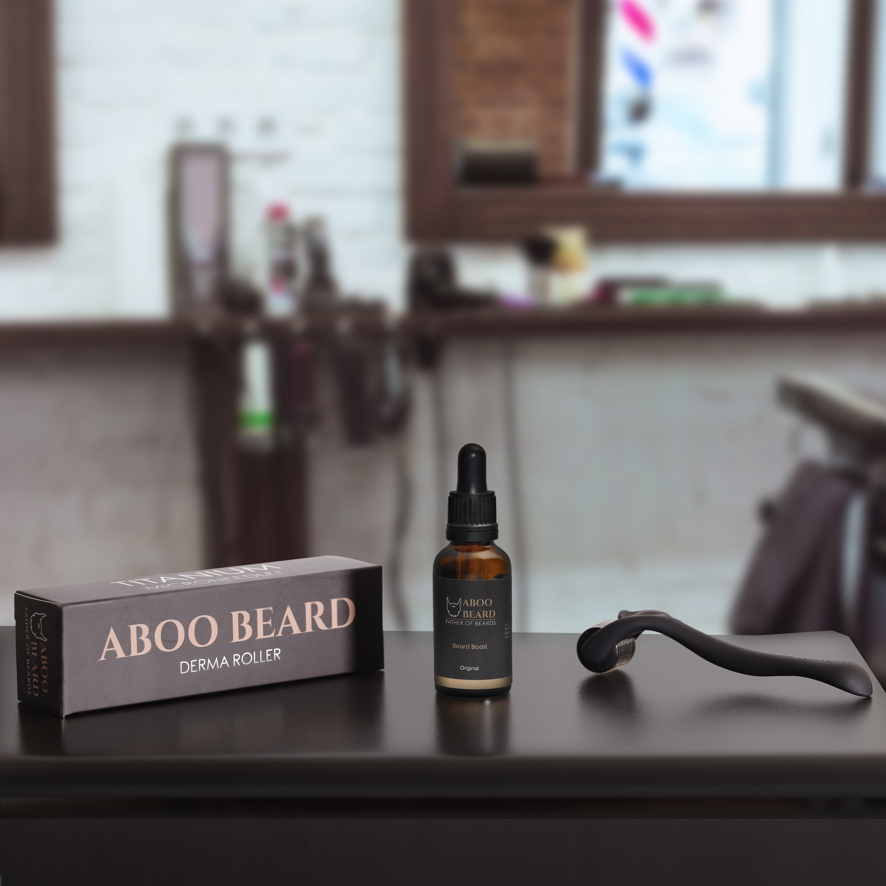 Beard Boost Roller and Oil Bundle