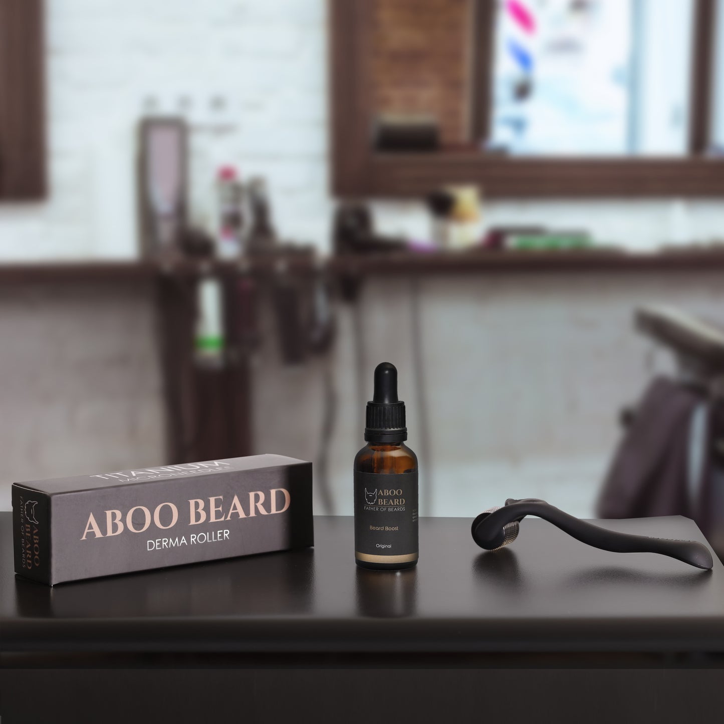 Beard Boost Roller and Oil Bundle