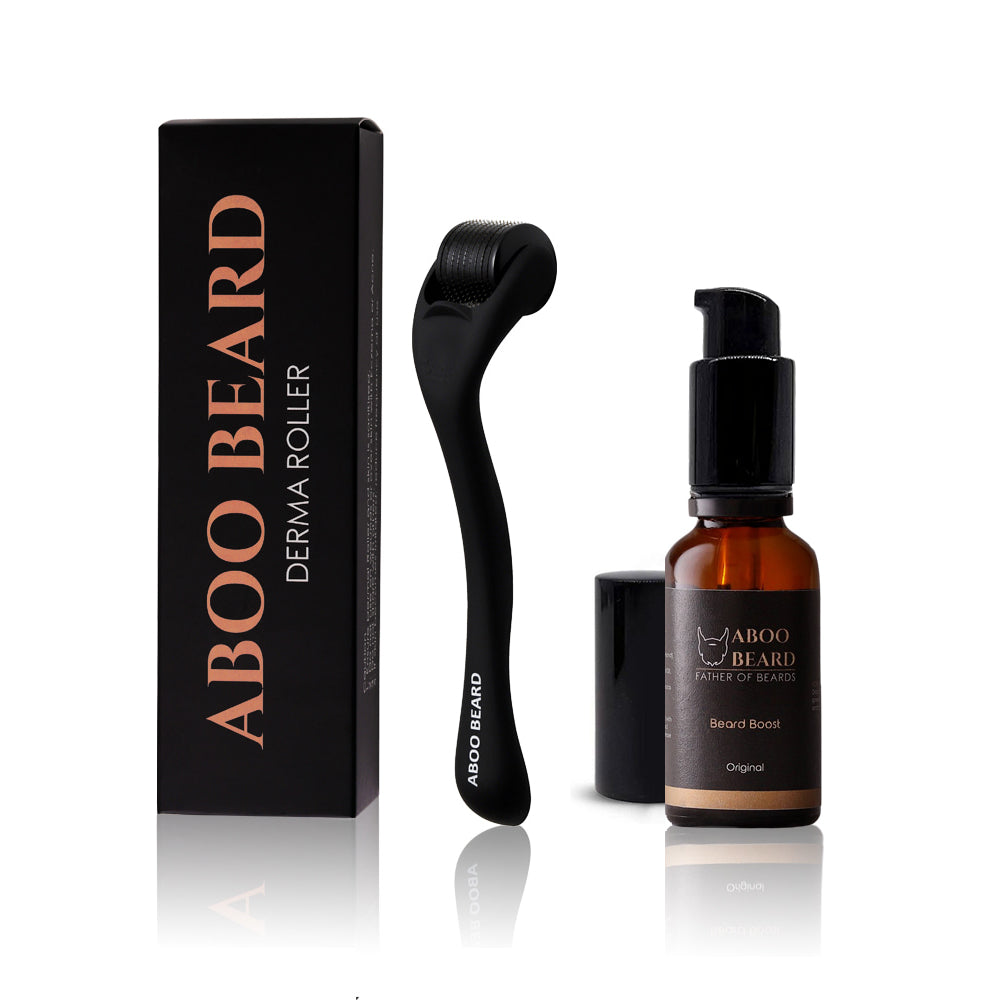 Beard Boost Roller and Oil Bundle